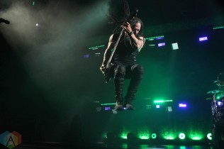TORONTO, ON. - May 01 - Disturbed performs at Scotiabank Arena in Toronto, Ontario on May 01, 2023. (Photo: Curtis Sindrey for Aesthetic Magazine)