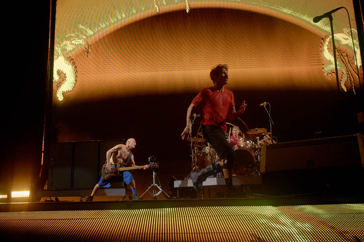 WARSAW, Poland June 21 Red Hot Chili Peppers performs at PGE